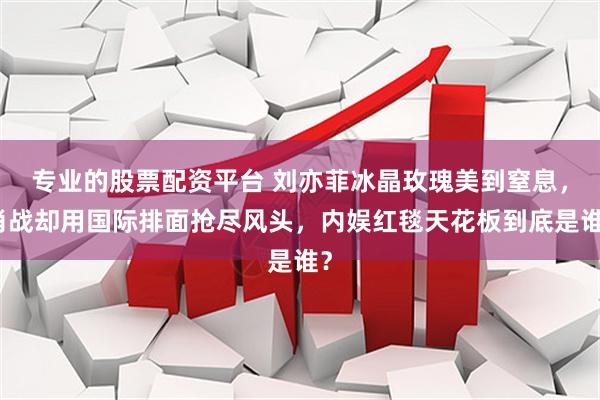 专业的股票配资平台 刘亦菲冰晶玫瑰美到窒息，肖战却用国际排面抢尽风头，内娱红毯天花板到底是谁？